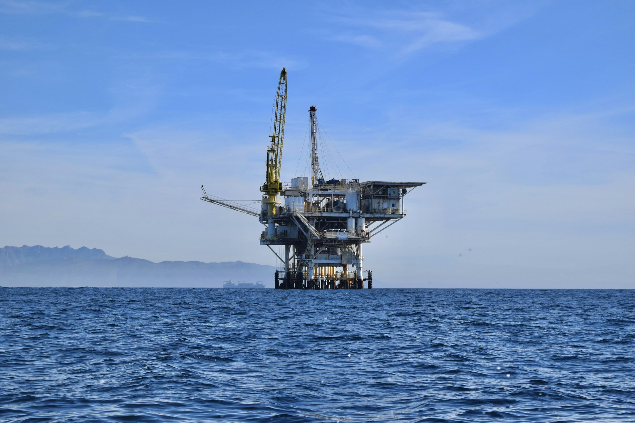 Infraestructura petrolera offshore
